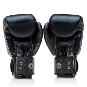 Professional Premium Quality Oem Design Printing Fairtex Boxing Gloves <b>Strap</b> Real Leather Muay Thai Sparring Comfortable Gloves - Product Image 2