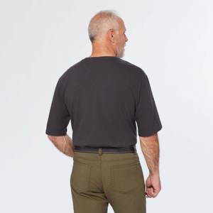 Camiseta Gráfica Vintage para Hombre 2026 OEM, Estilo Retro, 100% Algodón, Transpirable, de Secado Rápido, para Atuendos Casuales y Urbanos - Product Image 3