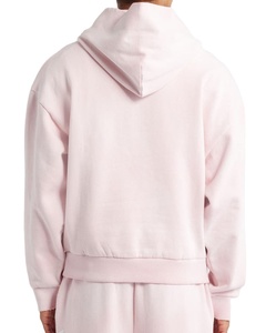 Sudadera con Capucha Minimalista Lisa al por Mayor para Hombre, Sudadera de Felpa de Algodón Premium de Alta Densidad, Unisex, Color y Tela Personalizables Disponibles - Product Image 5