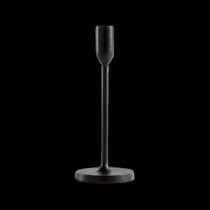 Crystal Beaded Silver <b>Candle</b> Holder <b>Tall</b> <b>Pillar</b> Metal Candlestick Stand Tabletop Centerpiece for Wedding Dining Dinner Decor - Product Image 2