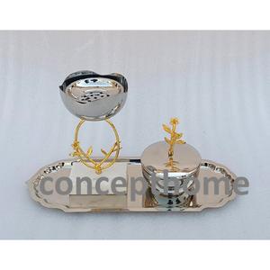 Quemadores de Incienso de Lujo al Estilo de Oriente Medio, Diseños Nuevos, Venta al Por Mayor de Fábrica, Personalizados, para Sala de Estar, Oficina, Uso en Ramadán - Product Image 3