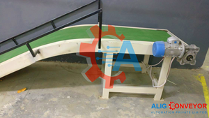 ALIG CONVEYOR Fabricante de Cintas Transportadoras Inclinadas Duraderas con Velocidad Ajustable, Cintas de PVC/Goma para Todo Tipo de Aplicaciones - Product Image 2