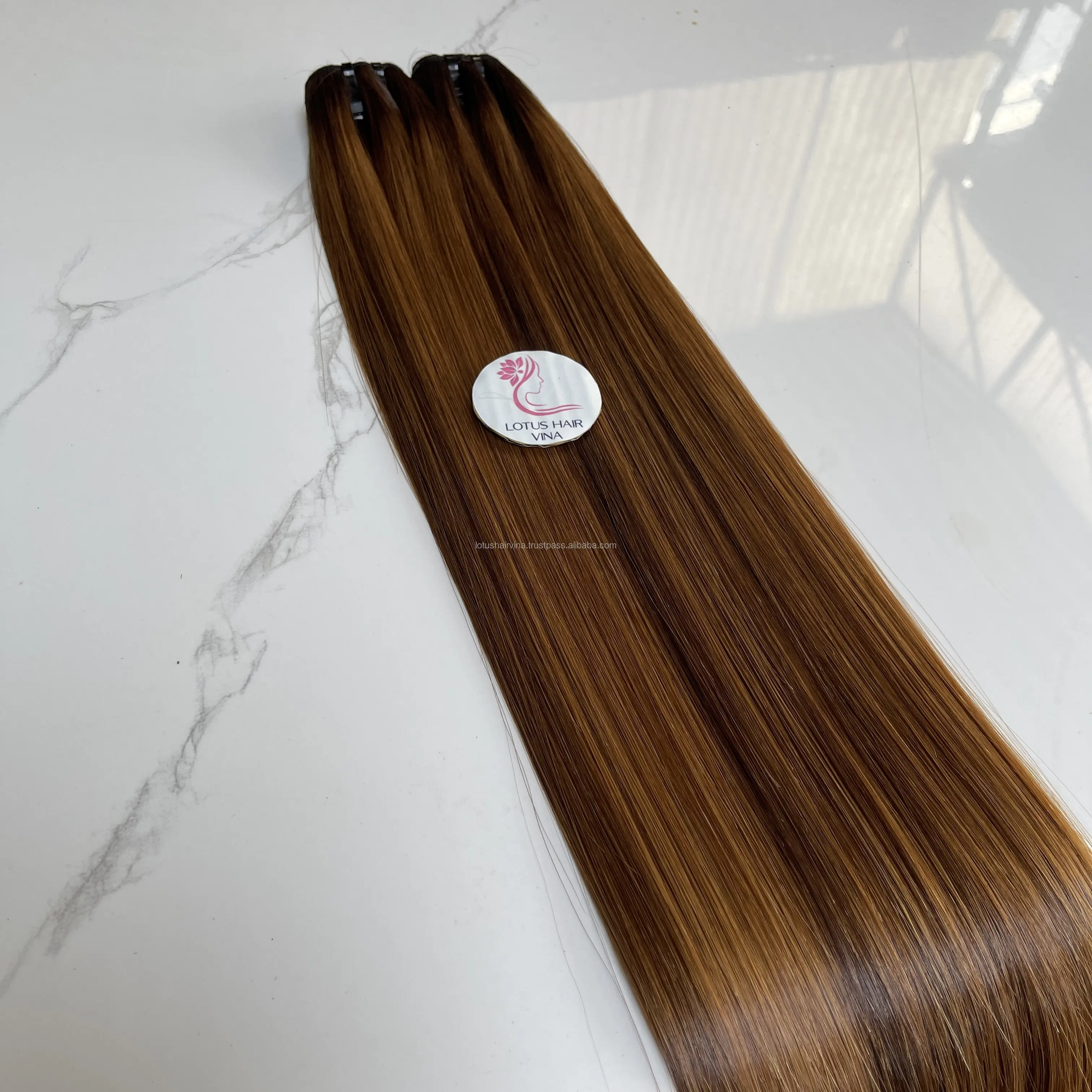 Wholesale Cuticle Aligned raw virgin double drawn human hair bone straight super 12A human hair extensions 100% Vietnam hair