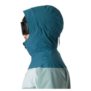 Chaqueta Acolchada con Capucha para Hombre, Diseño Color Block, Resistente al Viento, Transpirable, Informal, de Invierno, con Forro Polar y Cierre de Cremallera - Product Image 5
