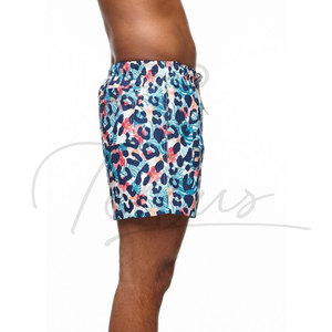 Shorts de Playa Ligeros para Hombre al por Mayor, Diseño Casual Oversize Ecológico con Contraste de Color, Shorts de Baño para Hombre - Product Image 2