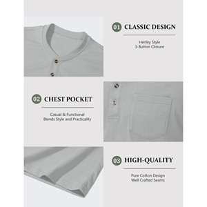 Camisetas personalizadas 100% algodón puro premium, lisas, negras y blancas, clásicas de manga corta para hombre, informales, de alta calidad. - Product Image 2