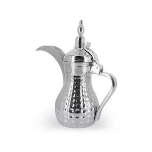 Elegante cafetera árabe Dallah de latón, hecha a mano, tradicional, para servir café de Oriente Medio, para uso en el hogar, cafetería o restaurante. - Product Image 2