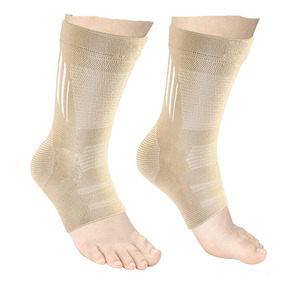 High Quality Neoprene Elastic Foot Ankle Sleeves Multicolor Custom Manufacture with Logo for Fitness Wholesale - Product Image 3