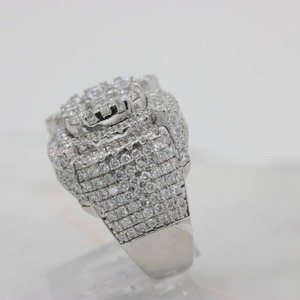 เครื่องประดับเพชรโมอิสซาไนต์ VVS แบบ Iced Out เงินแท้ 925 น้ำหนักตามสั่ง แหวนเพชร VVS สไตล์ฮิปฮอป คุณภาพเยี่ยม ราคาดีที่สุด - Product Image 3