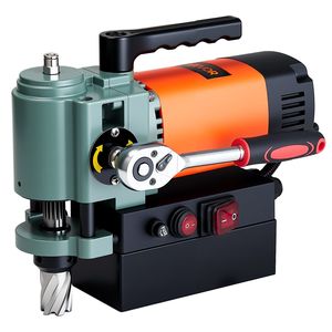 Trapano Magnetico Portatile 1300W a Basso Profilo con Diametro di Foratura 1.4, Potenza 2248 Lbf, Velocità 650 RPM - Product Image 1