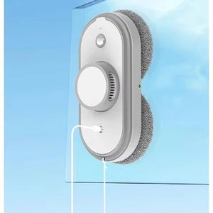 หุ่นยนต์ทำความสะอาดกระจกไฟฟ้าอัตโนมัติสำหรับบ้านและโรงแรม 3 โหมด ระบบนำทางอัจฉริยะ ทำความสะอาดได้ไร้รอยขีดข่วน - Product Image 1