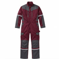 Combinaison de travail personnalisée avec poches utilitaires, manches longues, uniforme de travail pour les métiers de l'usine, de l'automobile et de la maintenance
