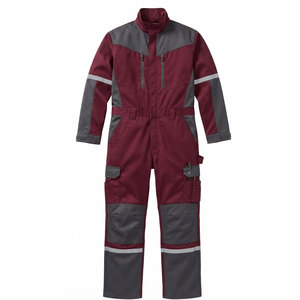 Combinaison de travail personnalisée avec poches utilitaires, manches longues, uniforme de travail pour les métiers de l'usine, de l'automobile et de la maintenance - Product Image 1