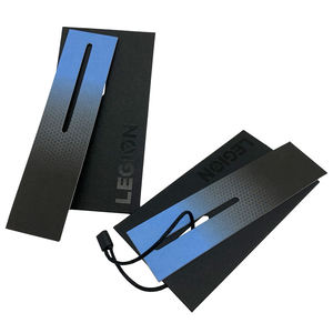 New Design Customize Luxury UV Garment Swing <b>Tags</b> Apparel Hanging Label Paper Custom Garment hang <b>Tag</b> Custom <b>Tag</b> for Clothing - Product Image 1