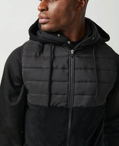 Abrigo de invierno acolchado de alta calidad para hombre, chaqueta acolchada gruesa y cálida con cierre de cremallera, servicio OEM al por mayor disponible - Product Image 4