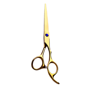 Ciseaux de barbier professionnels en acier inoxydable, ciseaux de coiffure pour salon, ciseaux de coiffure OEM, logo personnalisé, vente en gros - Product Image 4