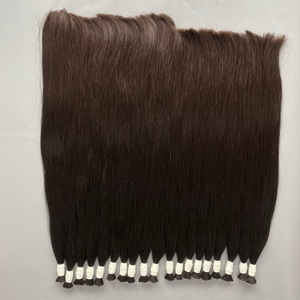 Extensiones de cabello natural a granel, cabello negro natural, todas las longitudes, 1-3 días de preparación - Product Image 2