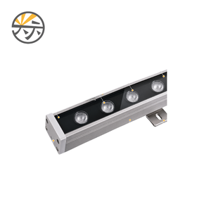 Lámpara LED de pared para fachadas de edificios, de aleación de aluminio, color blanco cálido, IP65, SMD, amplio voltaje - Product Image 1