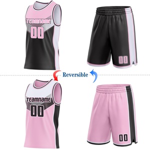 Maillot de basketball athlétique haut de gamme, design double face, kit d'équipe personnalisé, séchage rapide, fournisseur mondial OEM ODM - Product Image 1