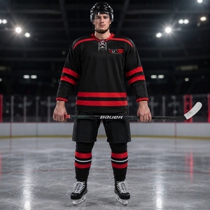 Ice Hockey Uniform Premium Performance Jersey And Pants Featuring Comfortable Fit Durable Materials And Modern <b>Athletic</b> Design - Product Image 1