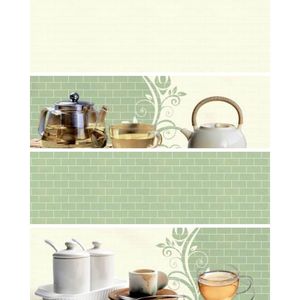 Carrelage céramique élégant super blanc brillant 300x600 pour surfaces murales, design minimaliste, adapté aux intérieurs de bâtiments de bureaux - Product Image 2
