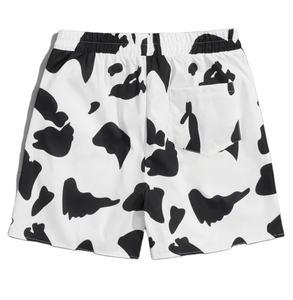 Pantalones Cortos Deportivos de Corte Regular con Cordón en la Cintura, 100% Poliéster, Estilo Urbano, Color Personalizado, en Oferta - Product Image 2