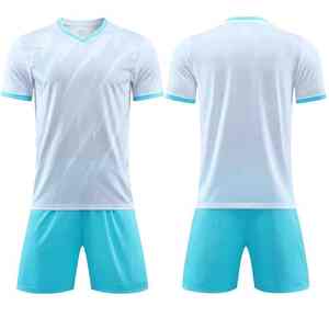 Premium <b>Athletic</b> Breathable 100% Polyester Moisture Control UV Protection Fade Resistant Training Soccer Uniform - Product Image 1