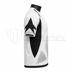 Maillot de football personnalisé pour équipe, respirant, haute performance, manches courtes, 100 % polyester, antibactérien, séchage rapide, OEM ODM - Product Image 5