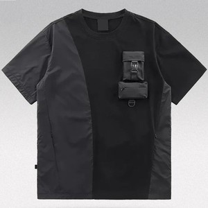 เสื้อเทคแวร์ผู้ชายแบบสั่งทำพิเศษ หลายกระเป๋า เสื้อสตรีทแวร์แนวแทคติคอล เสื้อโอเวอร์ไซส์ เสื้อสไตล์ยูทิลิตี้สำหรับคนเมือง |   เสื้อผ้าครีสเซนท์ - Product Image 6
