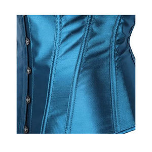 Corset Bustier à Col Carré pour Femme, Respirant, Sans Coutures, à Contrôle Moyen, Épais, avec Manches Personnalisées, Ajusté - Product Image 4