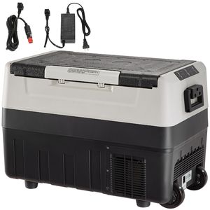 48 QT/45 L Dual Zone 12 Volt Car <b>Refrigerator</b> Portable Freezer -4-50 Fahrenheit Adjustable Range - Product Image 6