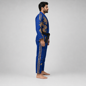 เครื่องแบบ Jiu Jitsu ที่ทันสมัยให้การเย็บที่เชื่อถือได้สวมใส่สบายระบายอากาศได้ดีและมีอิสระในการเคลื่อนไหวที่ยอดเยี่ยมทุกเซสชัน - Product Image 3