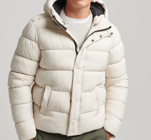 Fashion Brand Men's Heavy Double Sided Soft Shell Breathable Plus Size Windproof Puffer Jacket Autumn Winter Loose Turtleneck - Product Image 1