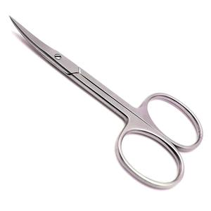 Tijeras manuales para iris con certificación CE, curvas y rectas, de acero inoxidable reutilizable, Super Cut T.C Insert, tijeras quirúrgicas de precisión. - Product Image 1