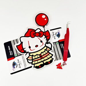 Chất Lượng Cao Tùy Chỉnh Halloween Joker Lash Gạch Mới Đến Từ Handmade Lông Mi Công Cụ Bền Acrylic Chất Liệu - Product Image 6