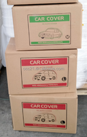 Housses jetables en plastique, pièces, couvre-voiture imperméable