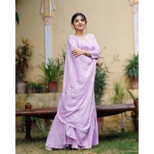 Conjunto de Traje de Satén Morado Iris Liliac - Talla XS - Product Image 4