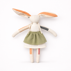 Peluche Lapin en Coton à Longues Oreilles Brodé, Jouet Confortable pour Enfants, Cadeau d'Anniversaire et Décoration d'Intérieur - Product Image 5