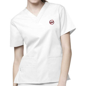 Uniformes médicos personalizados de marca privada para hospitales, uniformes médicos al por mayor, uniformes médicos de manga corta, conjuntos de uniformes de enfermería - Product Image 3