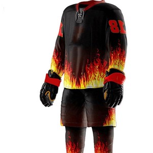 Uniforme de hockey sobre hielo para hombre de secado rápido, alta calidad, diseños más demandados, ligero, uniforme de hockey sobre hielo de última tendencia a bajo precio. - Product Image 4