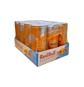 Boisson énergisante sans sucre Red Bull Orange Premium 250ml Vente en gros B2B Exportation - Product Image 5