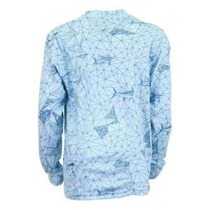 Camiseta de Pesca de Manga Larga de Secado Rápido, Diseño Personalizado, Alta Calidad, 100% Algodón, Transpirable, Corte Holgado para Hombre - Product Image 4