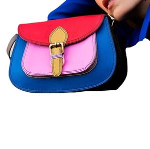 Bandolera de cuero reciclado genuino para mujer, productos ecológicos hechos a mano, bohemios para uso diario, viajes para verano y otoño - Product Image 1