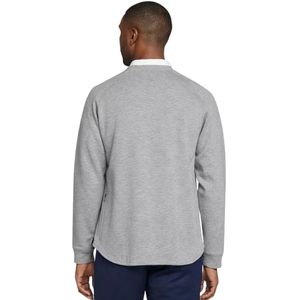 Sweat-shirt à col rond gris brodé pour homme, en molleton doux, à manches longues, décontracté, vêtement d'hiver tendance - Product Image 2