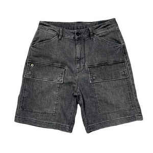 Shorts en jean pour hommes de qualité supérieure, multi-poches, amples, respirants, séchage rapide, pour l'été - Product Image 1