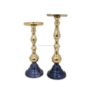 Portavelas de pilar de Metal, candelabro decorativo para el hogar, decoración de boda y fiesta - Product Image 5