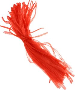 ถุงตาข่ายใส่ผลไม้ ถุงใส่ผักแบบใช้ซ้ำได้สำหรับผักสด ถุงตาข่ายใส่ผักแบบมีเชือกผูก - Product Image 1