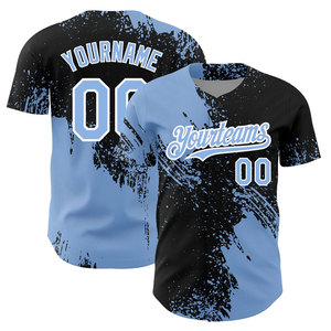 Premium kwaliteit Rohzen Sports custom 100% polyester baseball shirts met hittetransferdruk, ademend, sneldrogend, korte mouwen - Product Image 3