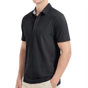Camiseta Polo Lisa, Camiseta Polo OEM/ODM, Camiseta Polo Clásica para Hombre, Camiseta Polo Elegante de Verano, Camiseta Polo Casual de Alta Gama - Product Image 3