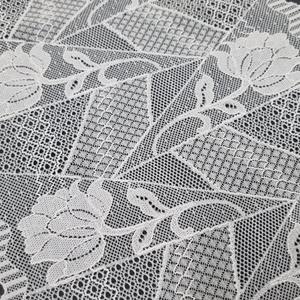 Cinta Elástica de Encaje Floral de 21 cm, Ligera, de Nailon y Spandex, Tejido Elástico de Punto, Color Personalizado para Vestidos de Novia y Lencería - Product Image 2